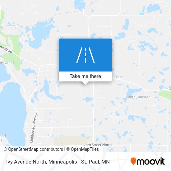 Mapa de Ivy Avenue North