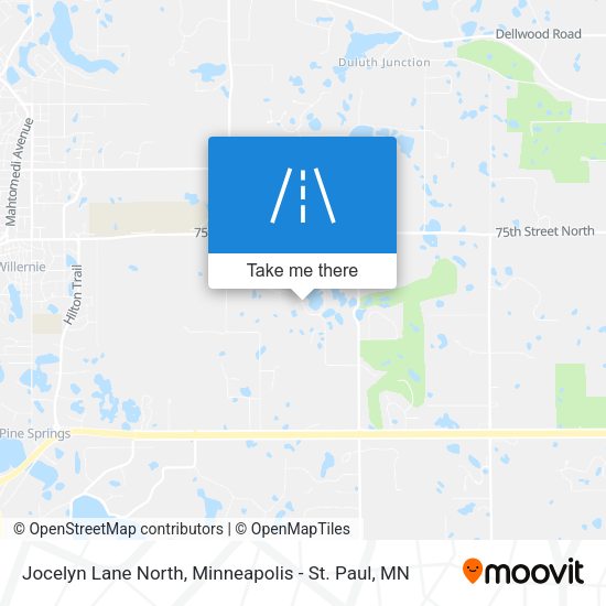Jocelyn Lane North map