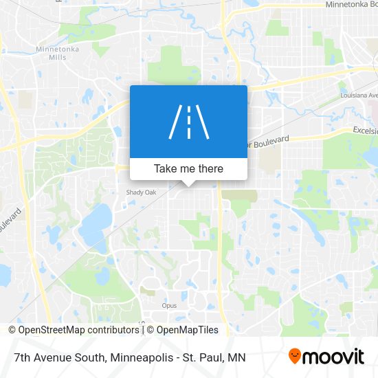 Mapa de 7th Avenue South
