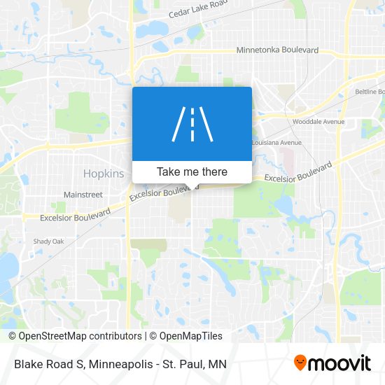 Blake Road S map