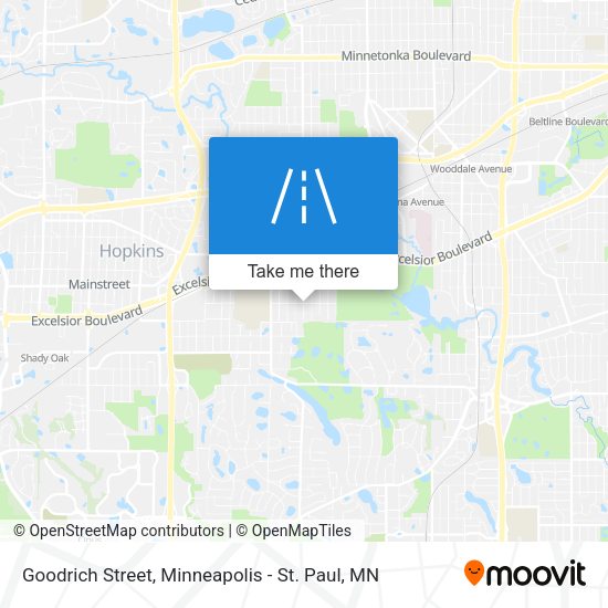 Goodrich Street map