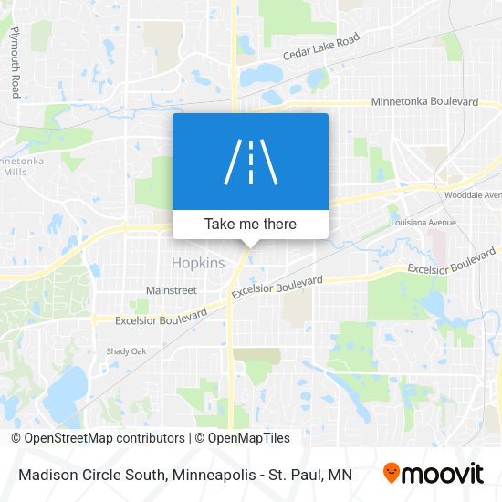 Mapa de Madison Circle South