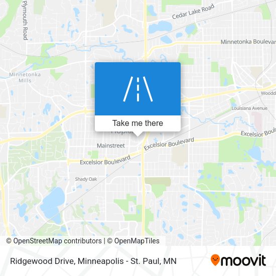 Mapa de Ridgewood Drive