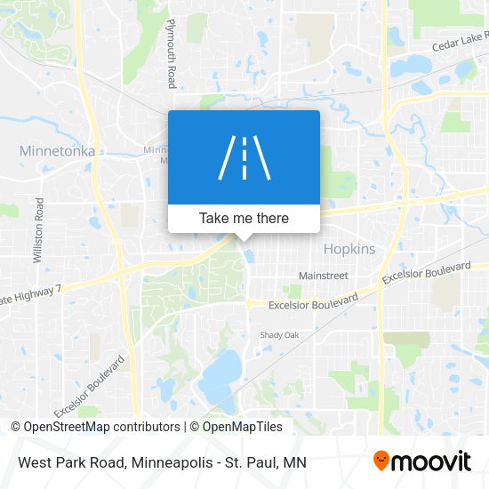 Mapa de West Park Road