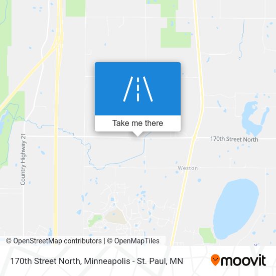 Mapa de 170th Street North