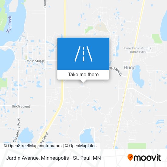 Mapa de Jardin Avenue