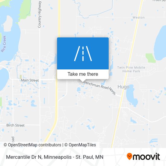 Mapa de Mercantile Dr N