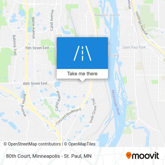 80th Court map