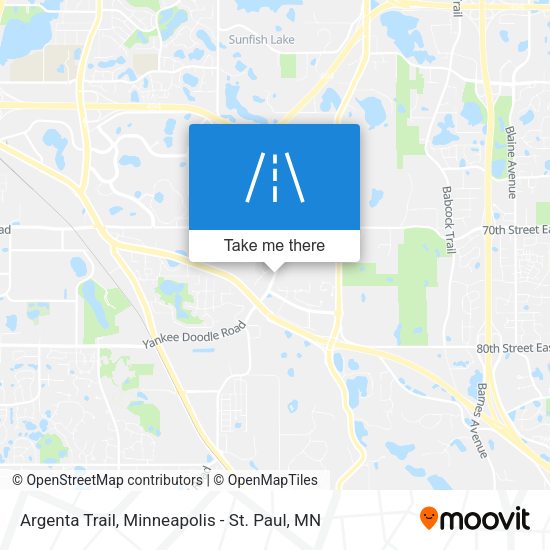 Mapa de Argenta Trail