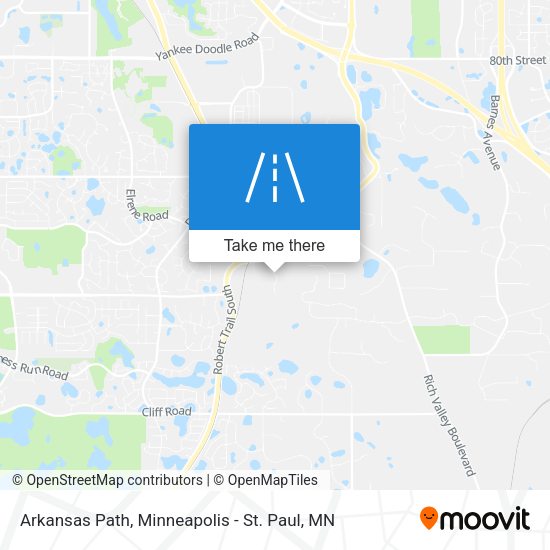 Arkansas Path map