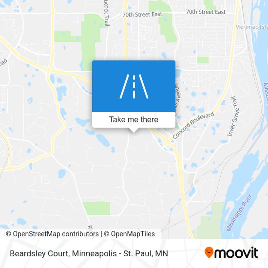 Beardsley Court map