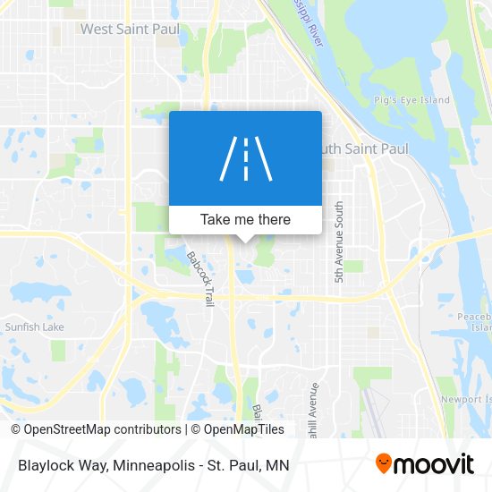 Blaylock Way map
