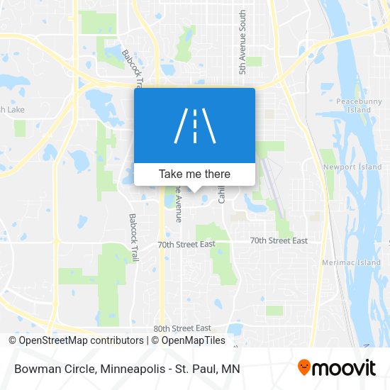 Bowman Circle map