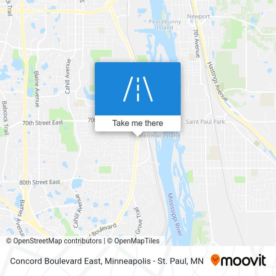Mapa de Concord Boulevard East