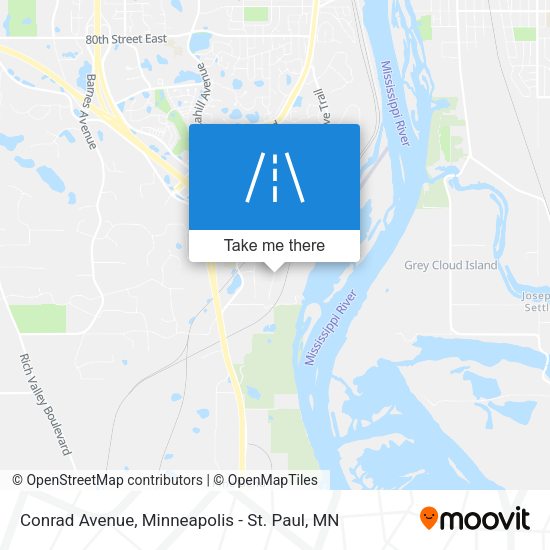 Mapa de Conrad Avenue