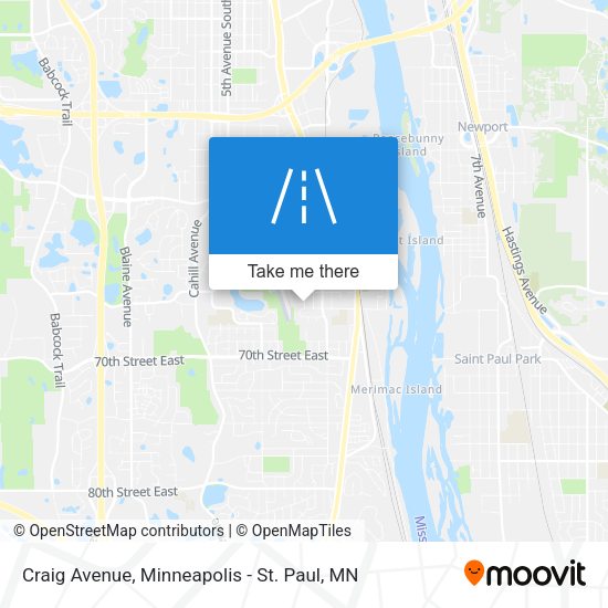 Craig Avenue map