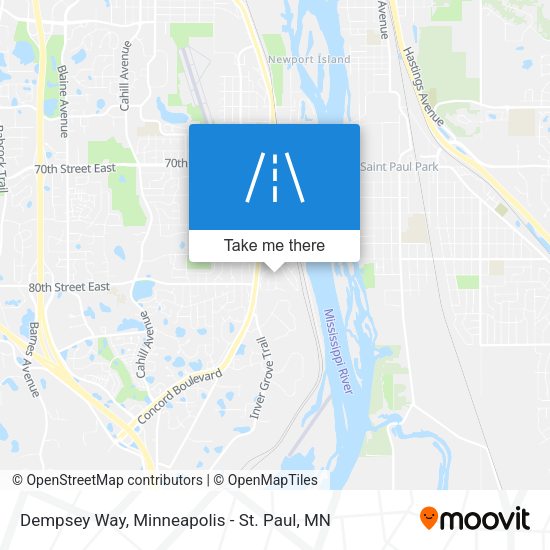 Dempsey Way map