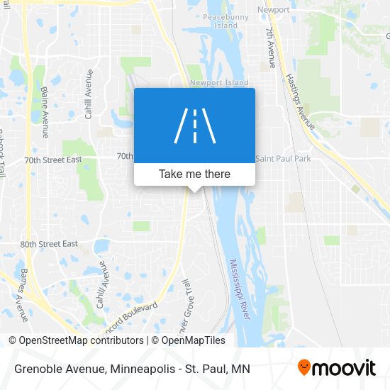 ¿Cómo llegar a Grenoble Avenue, Inver Grove Heights en autobús?