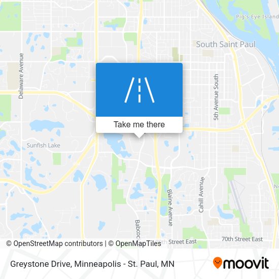 Greystone Drive map