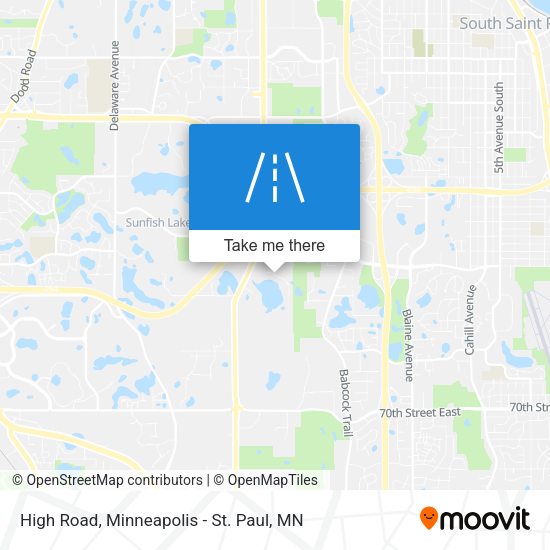 High Road map