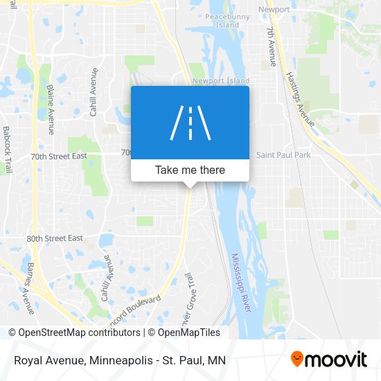 Mapa de Royal Avenue