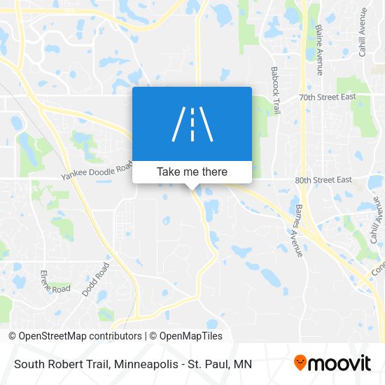 South Robert Trail map
