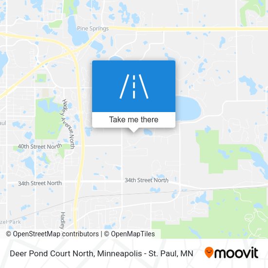 Mapa de Deer Pond Court North