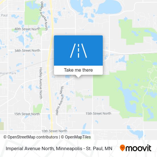 Mapa de Imperial Avenue North