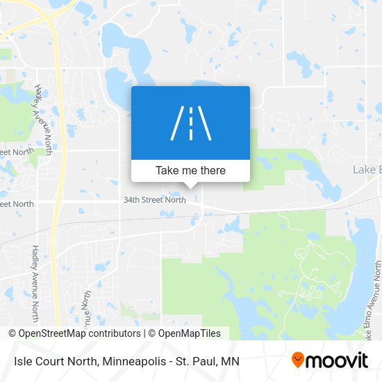 Mapa de Isle Court North