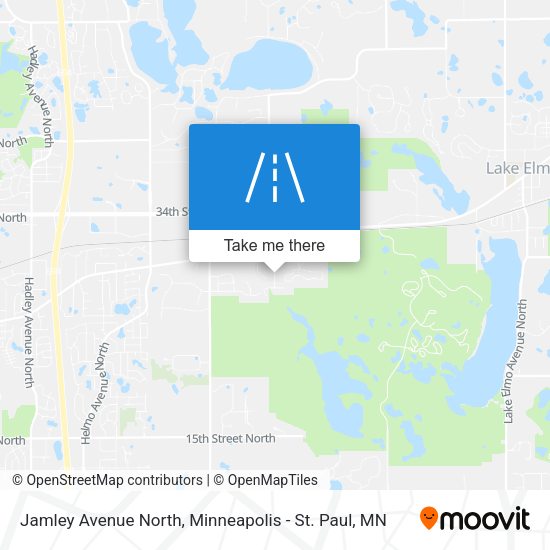 Mapa de Jamley Avenue North