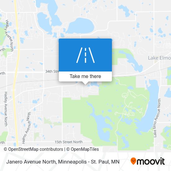 Janero Avenue North map