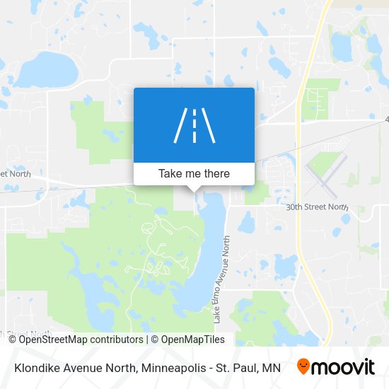 Klondike Avenue North map