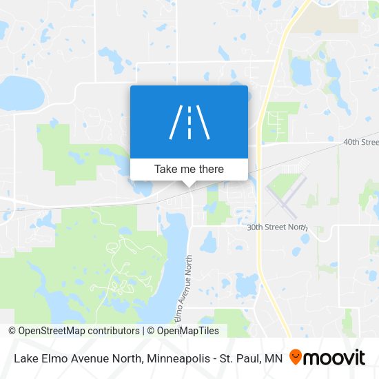 Mapa de Lake Elmo Avenue North