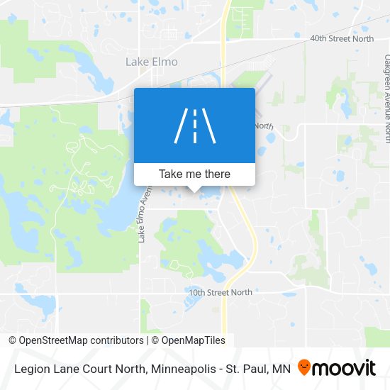 Legion Lane Court North map
