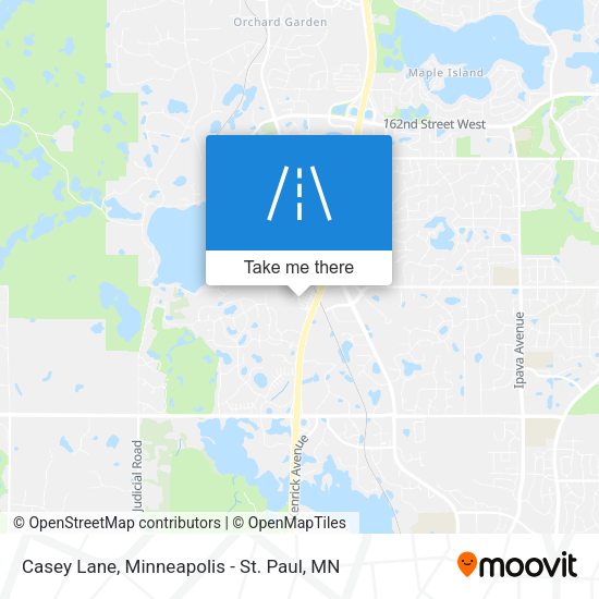 Mapa de Casey Lane