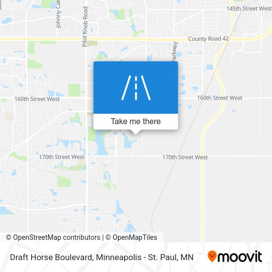 Draft Horse Boulevard map