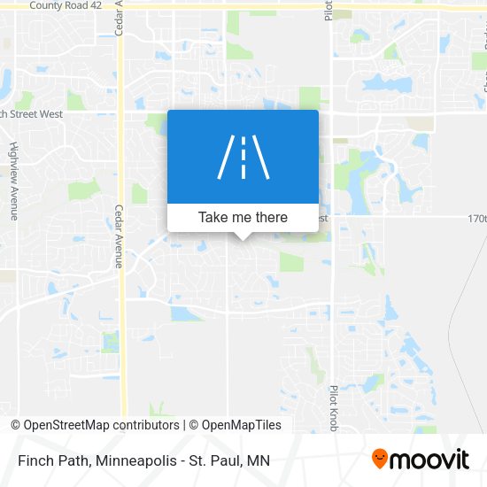 Finch Path map
