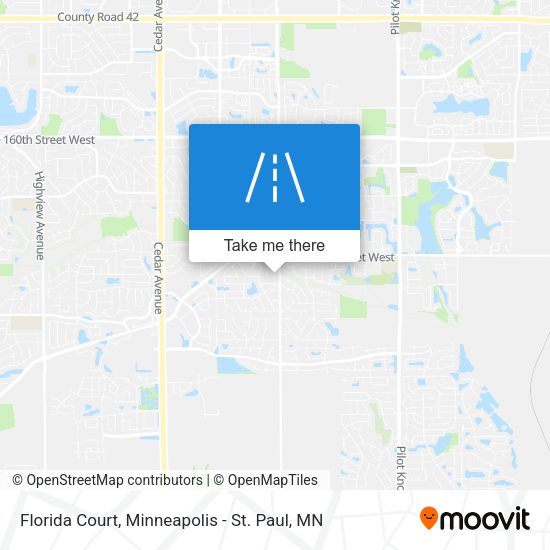 Florida Court map