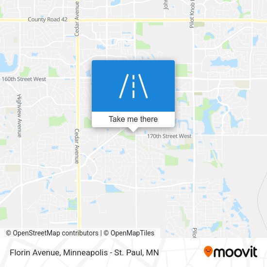 Florin Avenue map