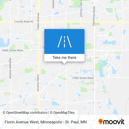 Mapa de Florin Avenue West