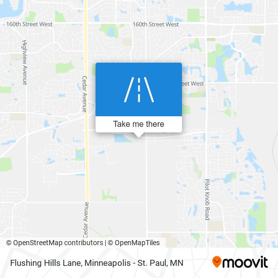 Mapa de Flushing Hills Lane