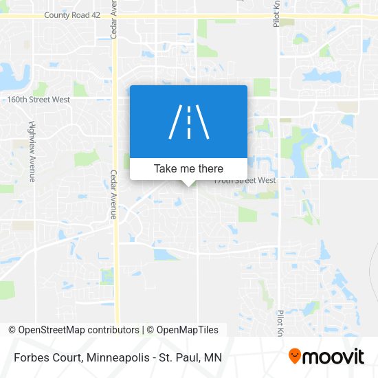 Forbes Court map