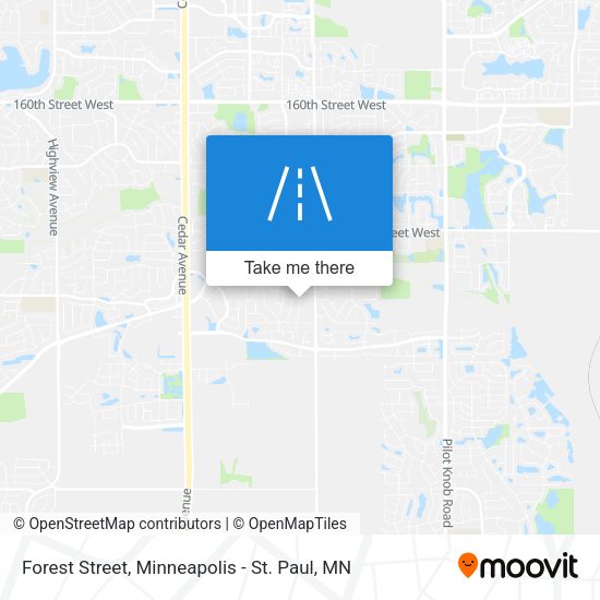 Mapa de Forest Street