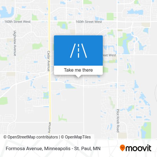 Formosa Avenue map