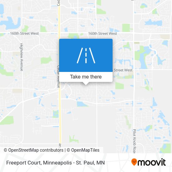 Freeport Court map