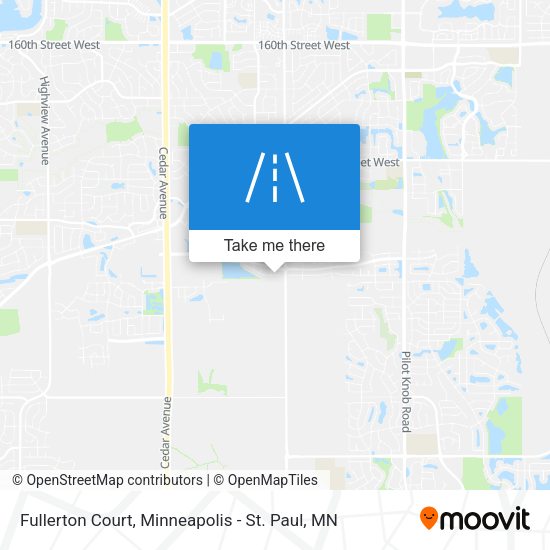 Mapa de Fullerton Court