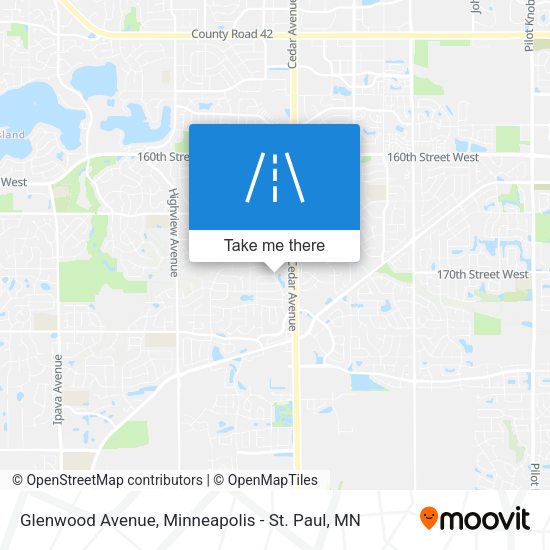 Glenwood Avenue map