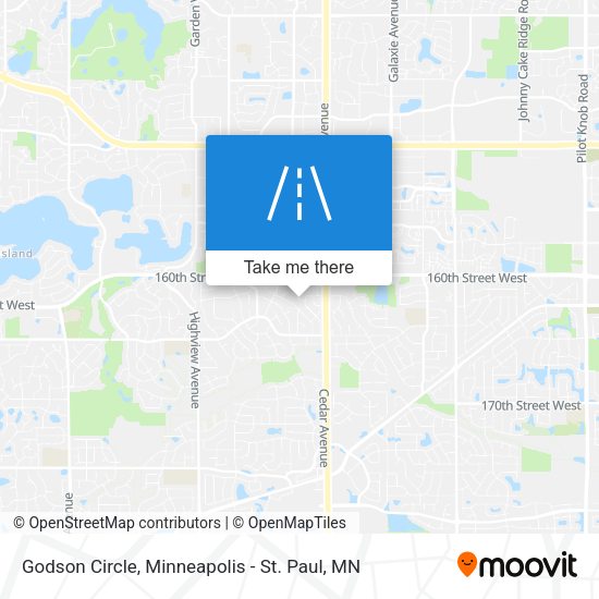 Mapa de Godson Circle