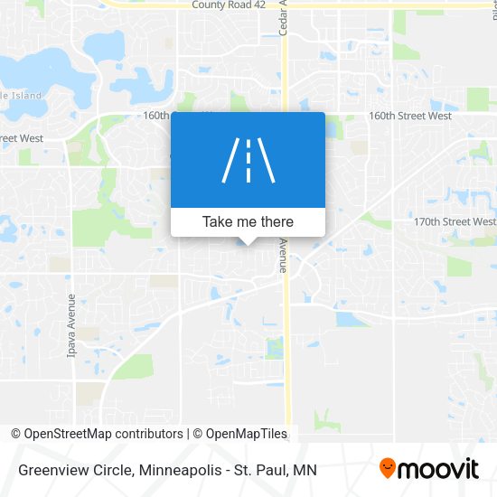 Greenview Circle map