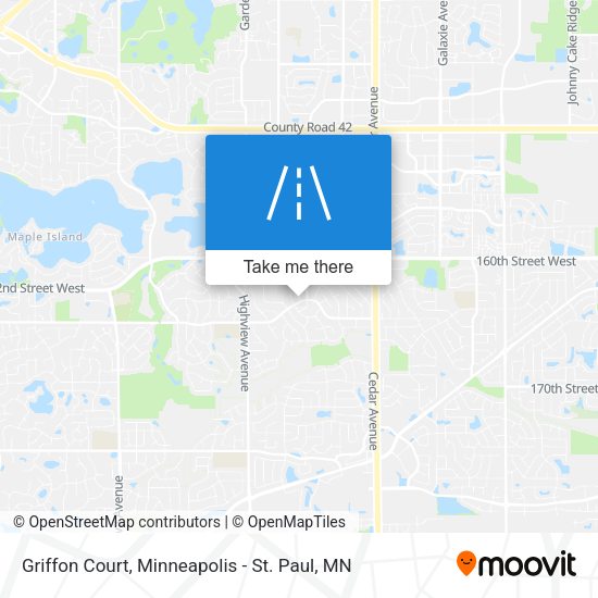 Griffon Court map
